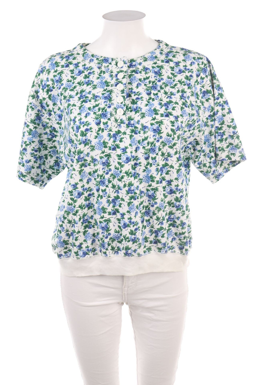 SECONDHAND - Kurzarm-Bluse - M