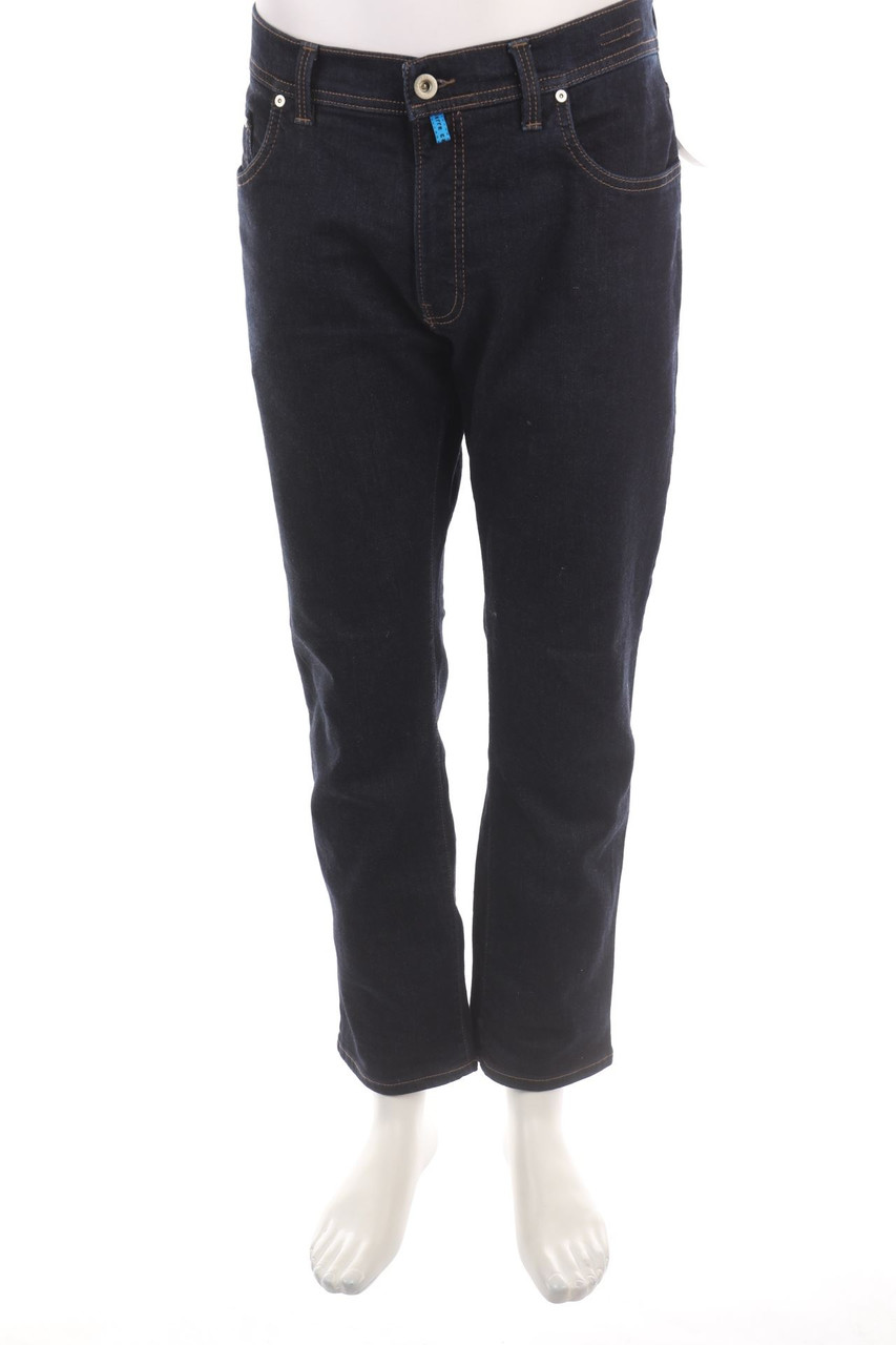 pierre cardin - Dark Denim Slim-Jeans - 2XL