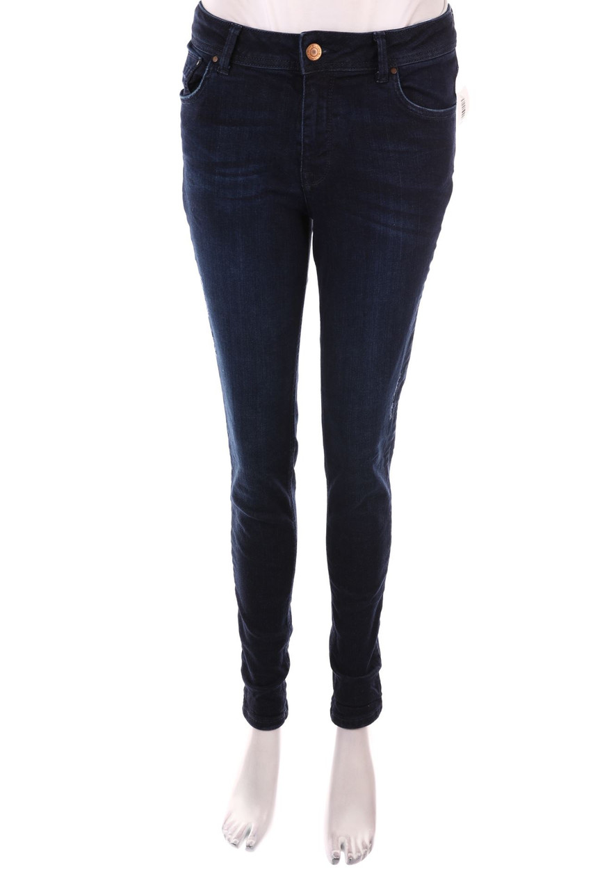 Livre - Dark Denim Skinny-Jeans - M
