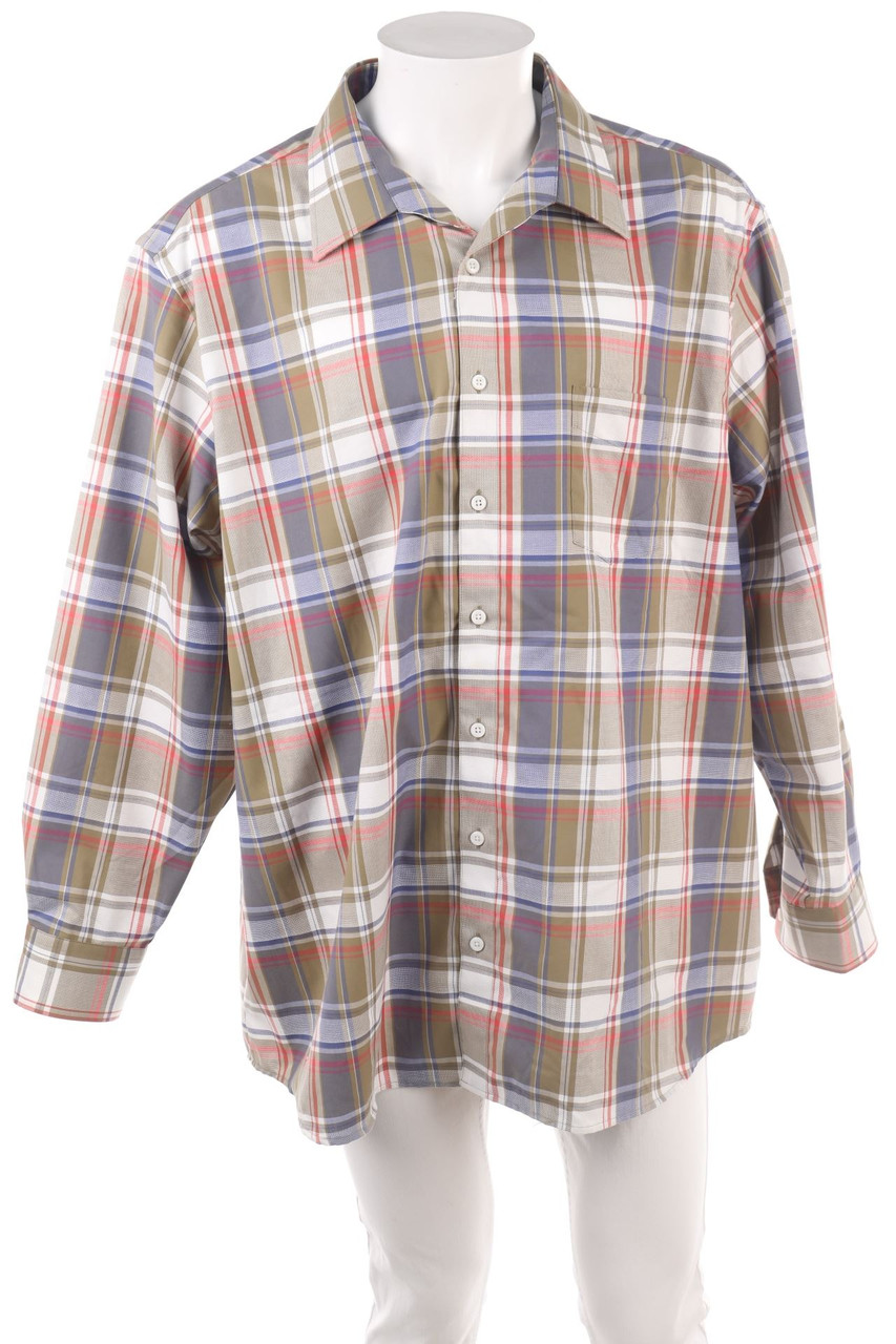 walbusch - kariertes Hemd - 3XL