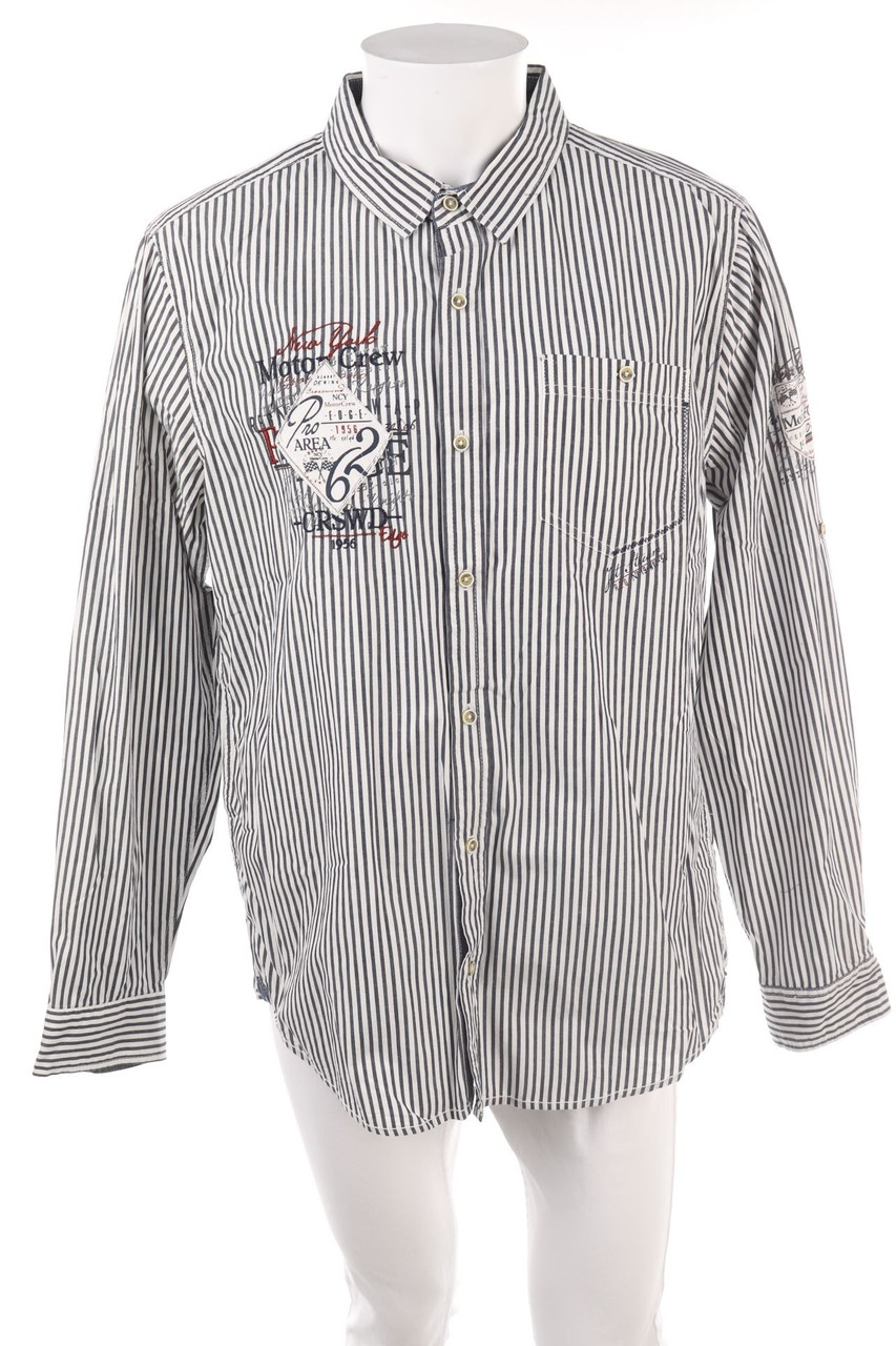 JEAN PASCALE - gestreiftes Hemd - XL