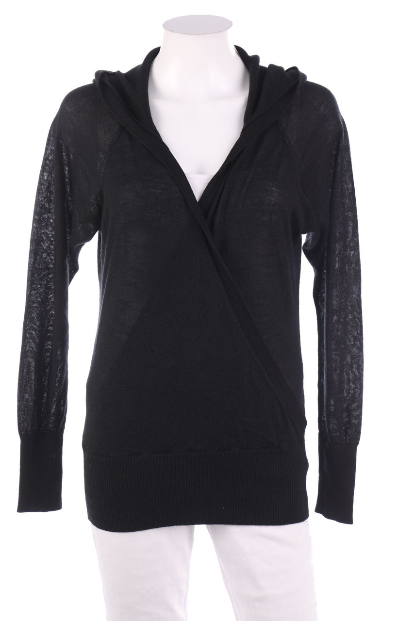 ONLY - Strick-Pullover mit Kapuze mit Wolle - L