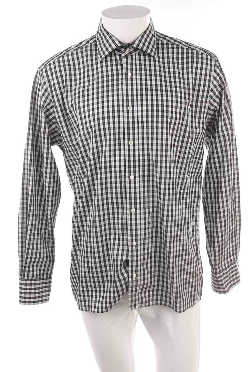 eterna - kariertes Hemd - L