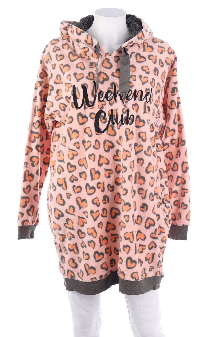 esmara - Kapuzen-Pullover mit Animal-Print - L