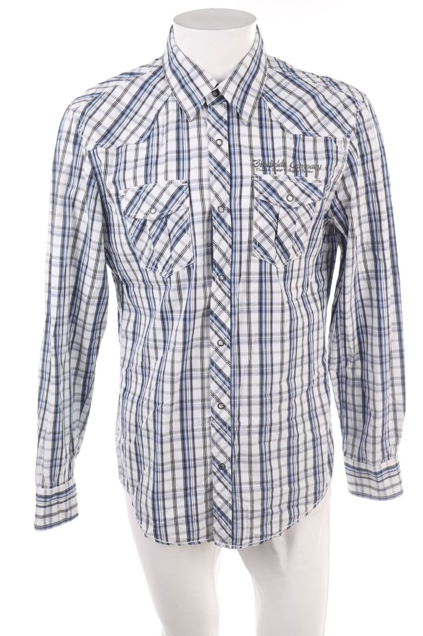 TAKKO - kariertes Hemd aus Baumwolle - L