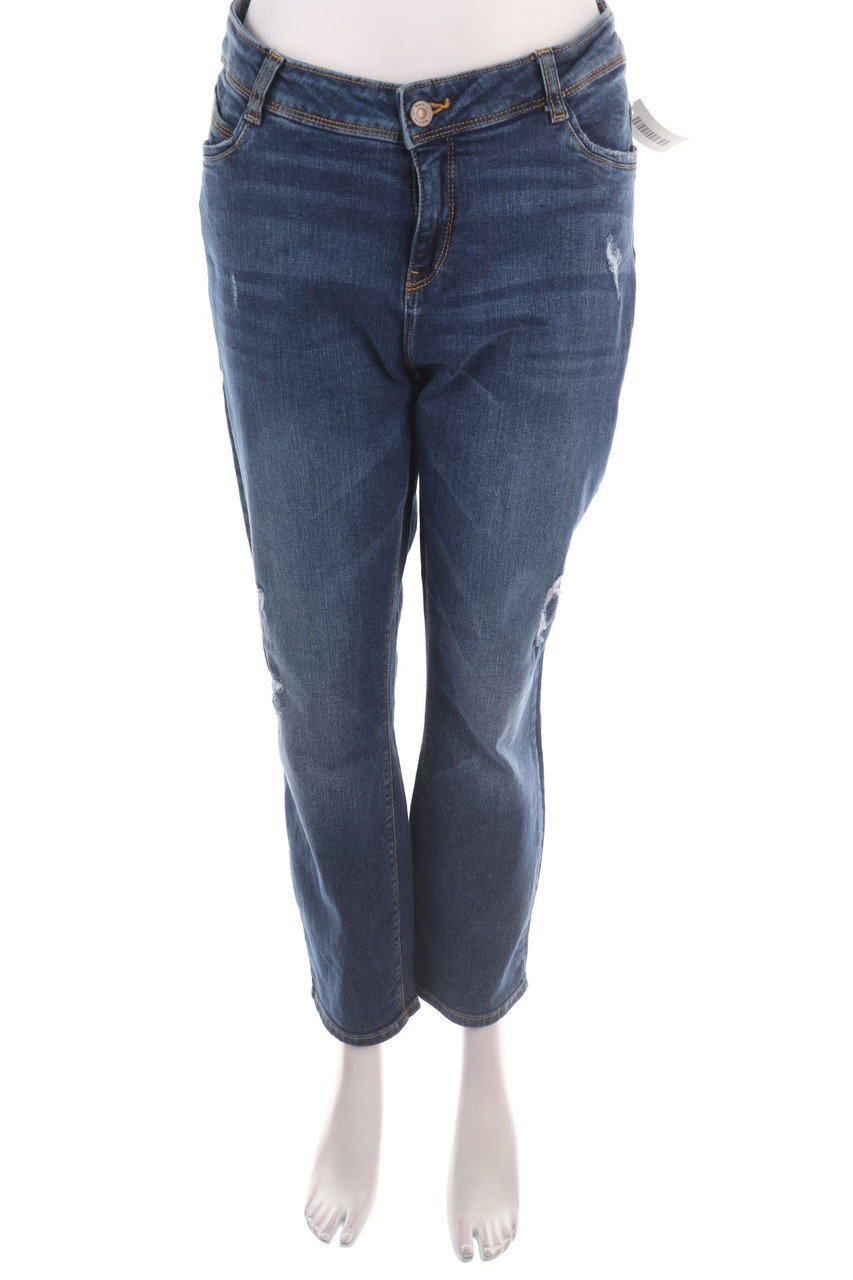 Yessica by C&A - Used Look Cropped Jeans - 3XL