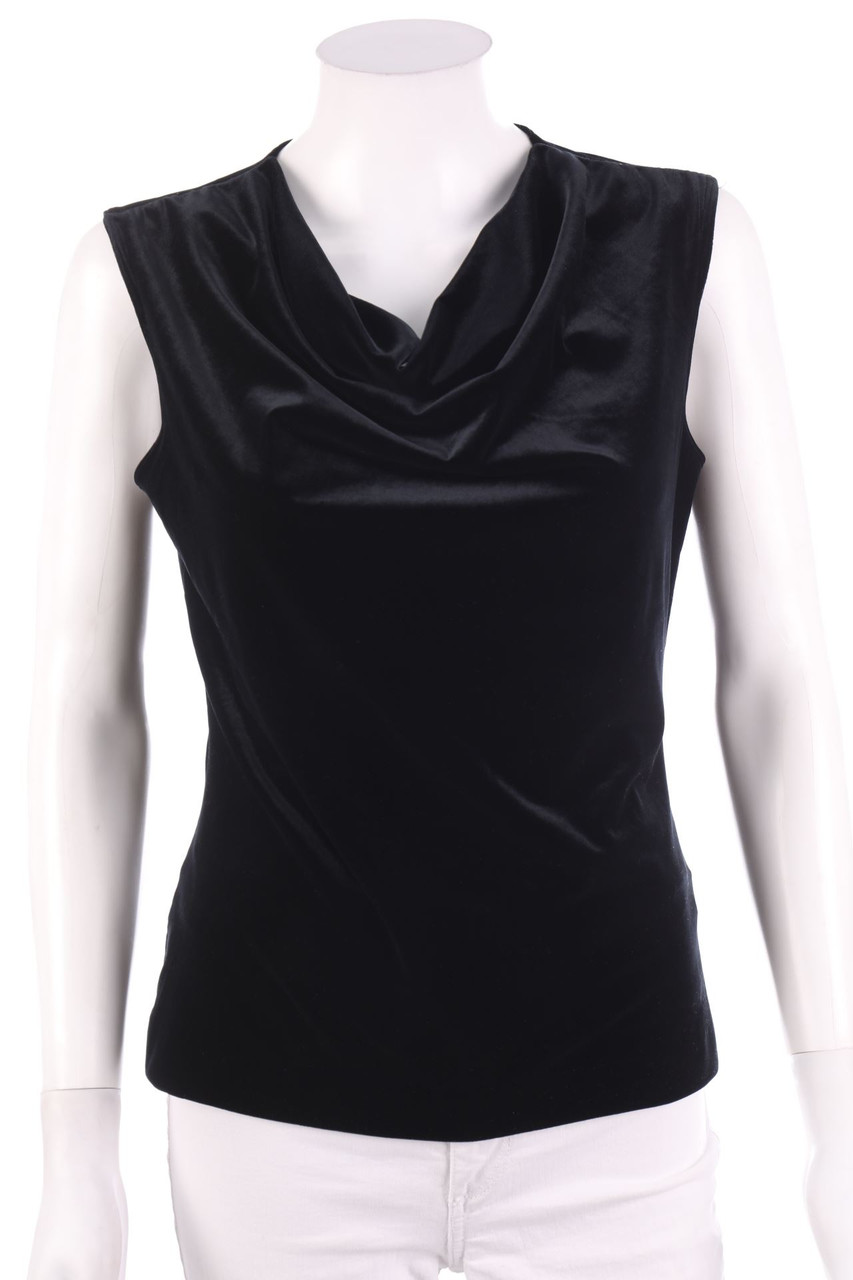 TURNOVER - Samt-Top - L