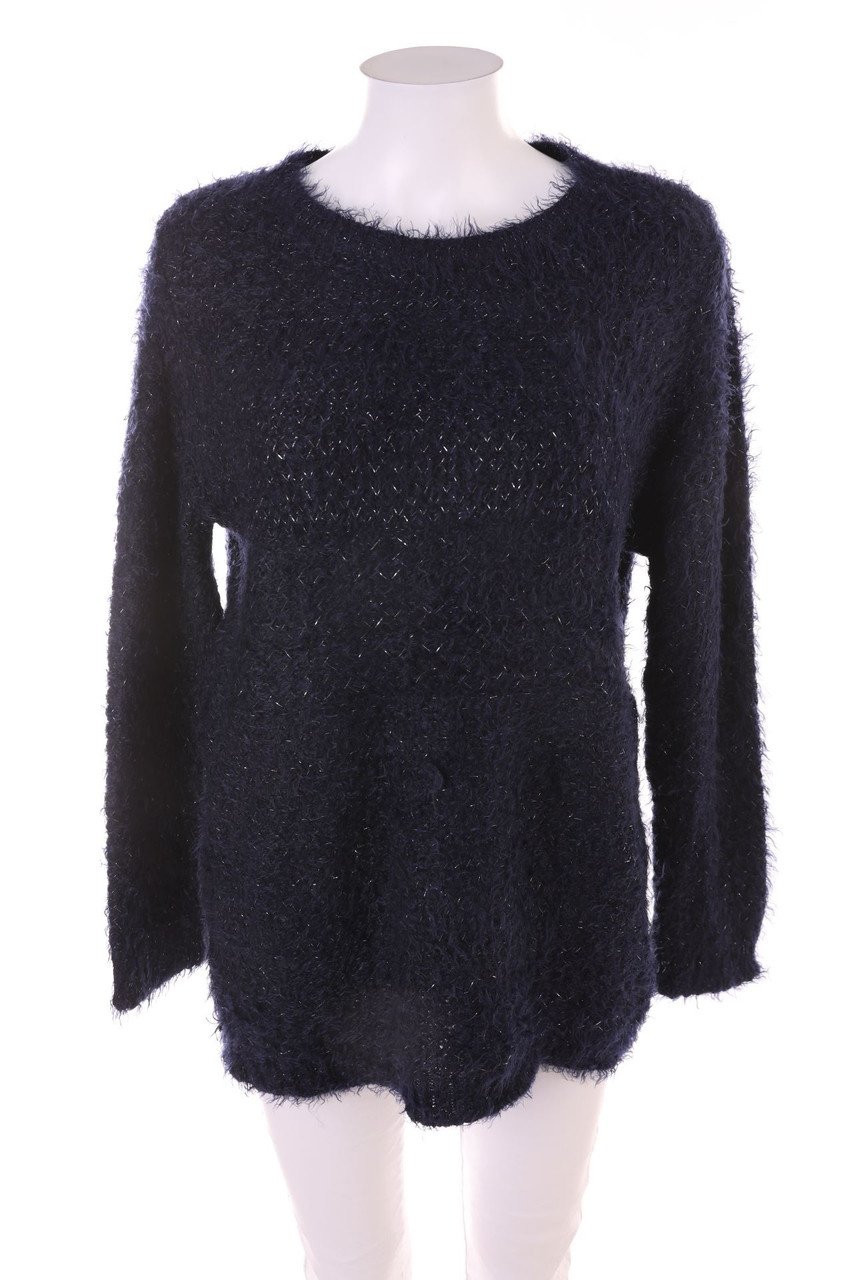 Dress In - Strick-Pullover mit Metallic-Effekt - 3XL