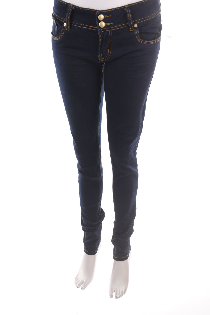 COLLOSEUM - Dark Denim Skinny-Jeans - L