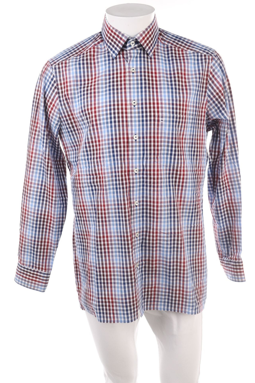 OLYMP - kariertes Hemd - M