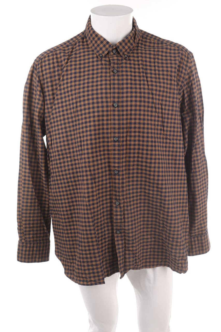 Charles Vögele - kariertes Button-down-Hemd - 2XL