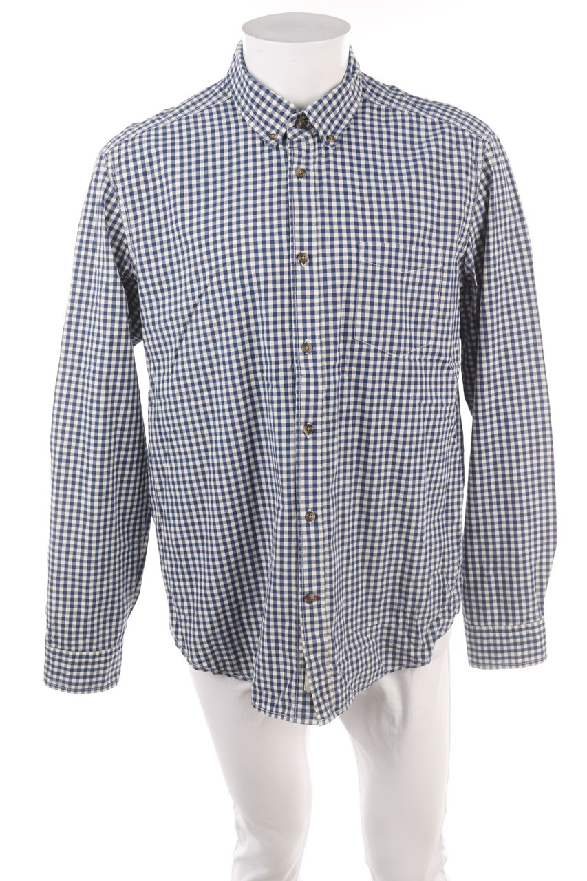 H&M - kariertes Button-down-Hemd - L