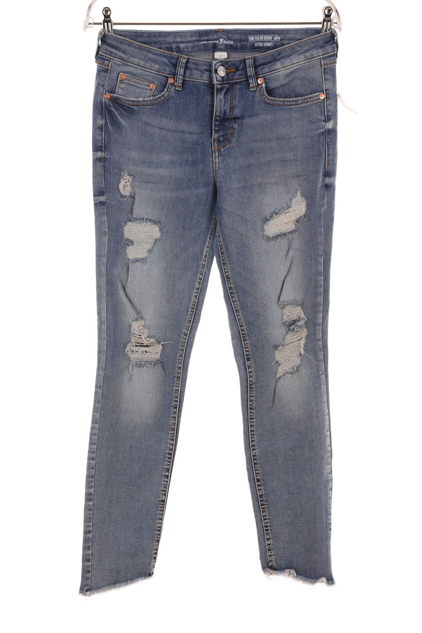 TOM TAILOR Denim - Distressed Bootcut-Jeans - S