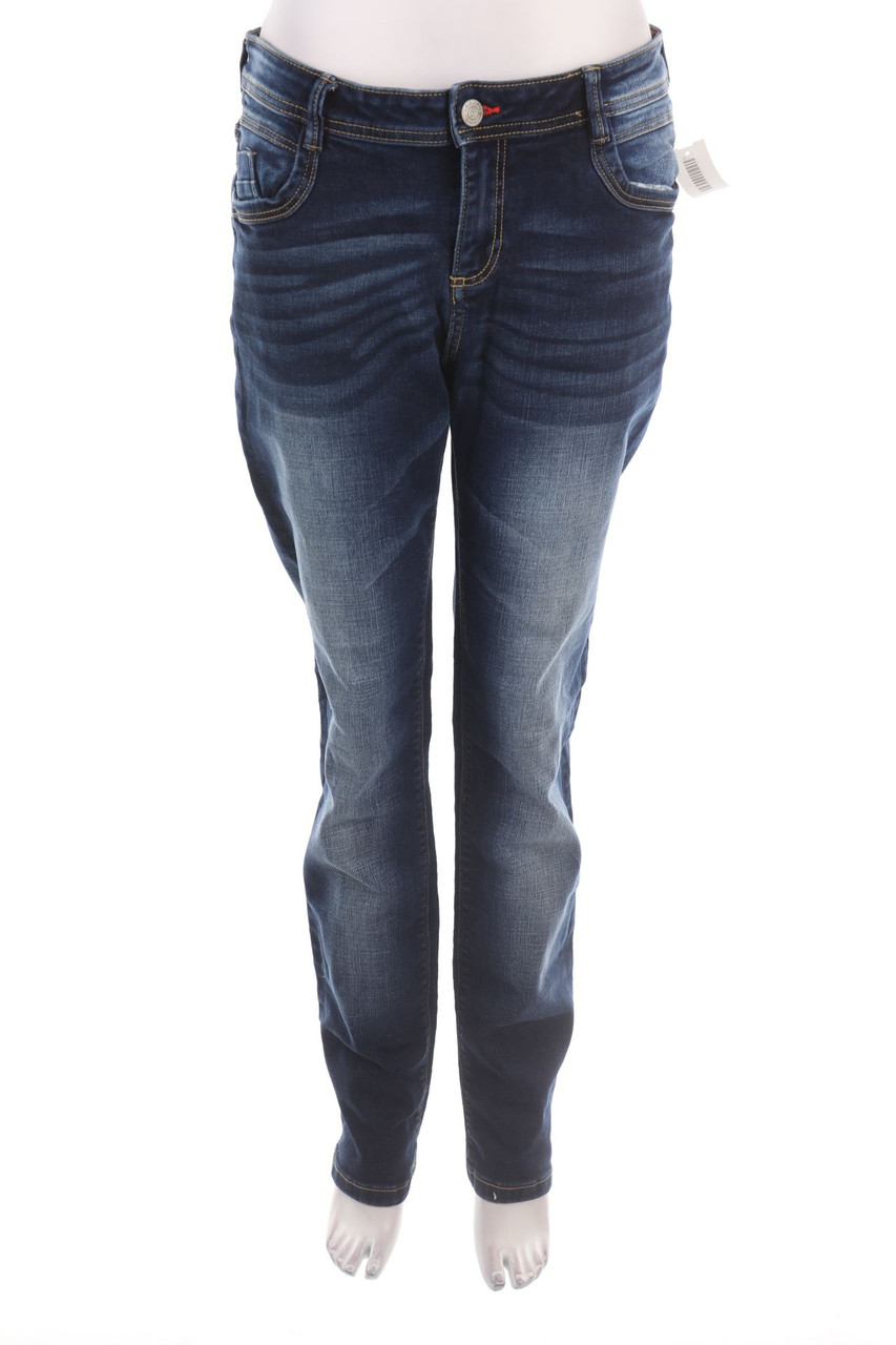 Multiblu - Used Look Straight Cut Jeans - L