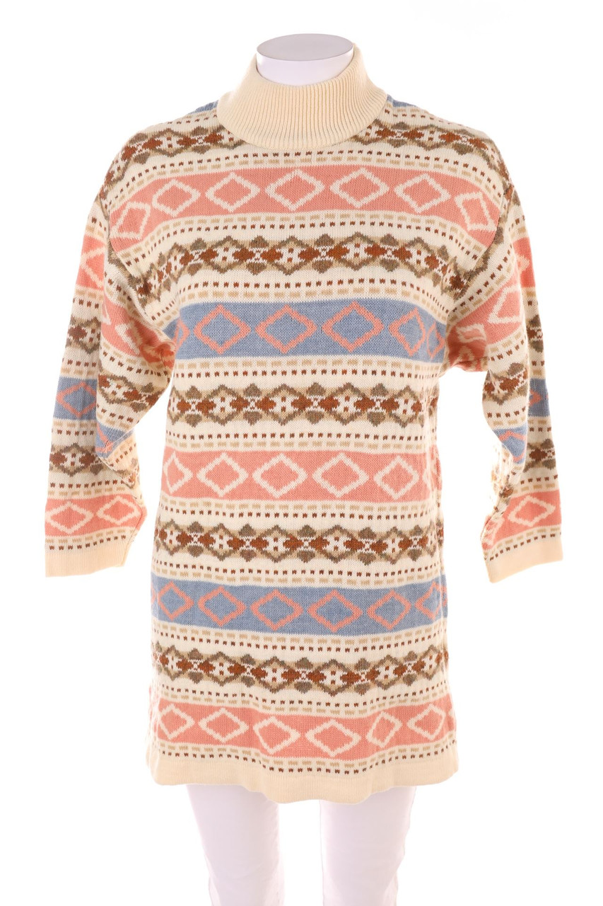 Ohne Label - Strick-Pullover mit Wolle - S