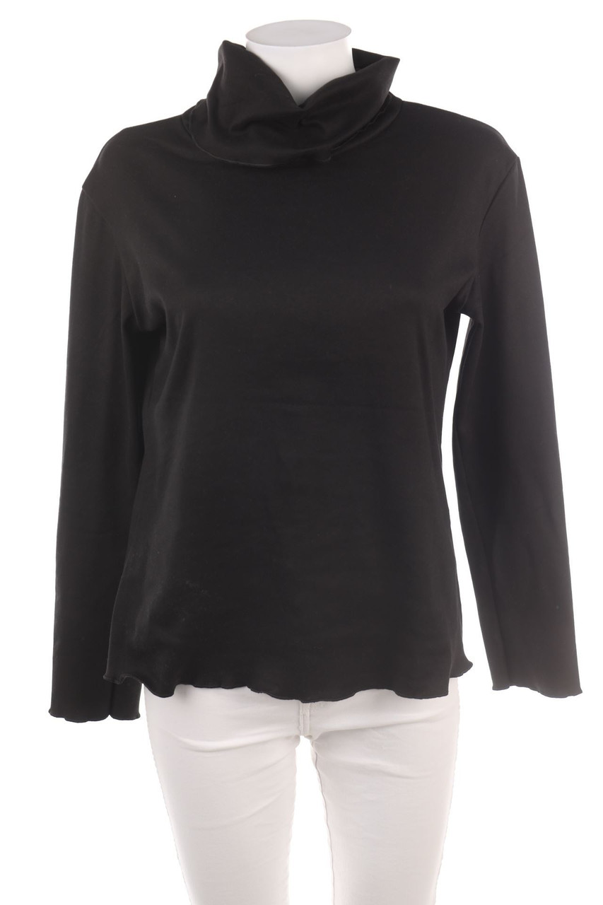 Ohne Label - Longsleeve-Shirt mit Rollkragen - D 46