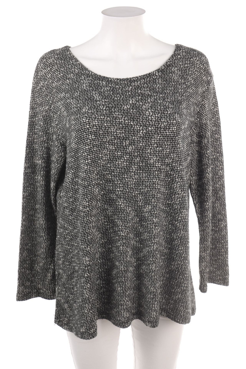 Ohne Label - Longsleeve-Shirt mit Wolle - D 48