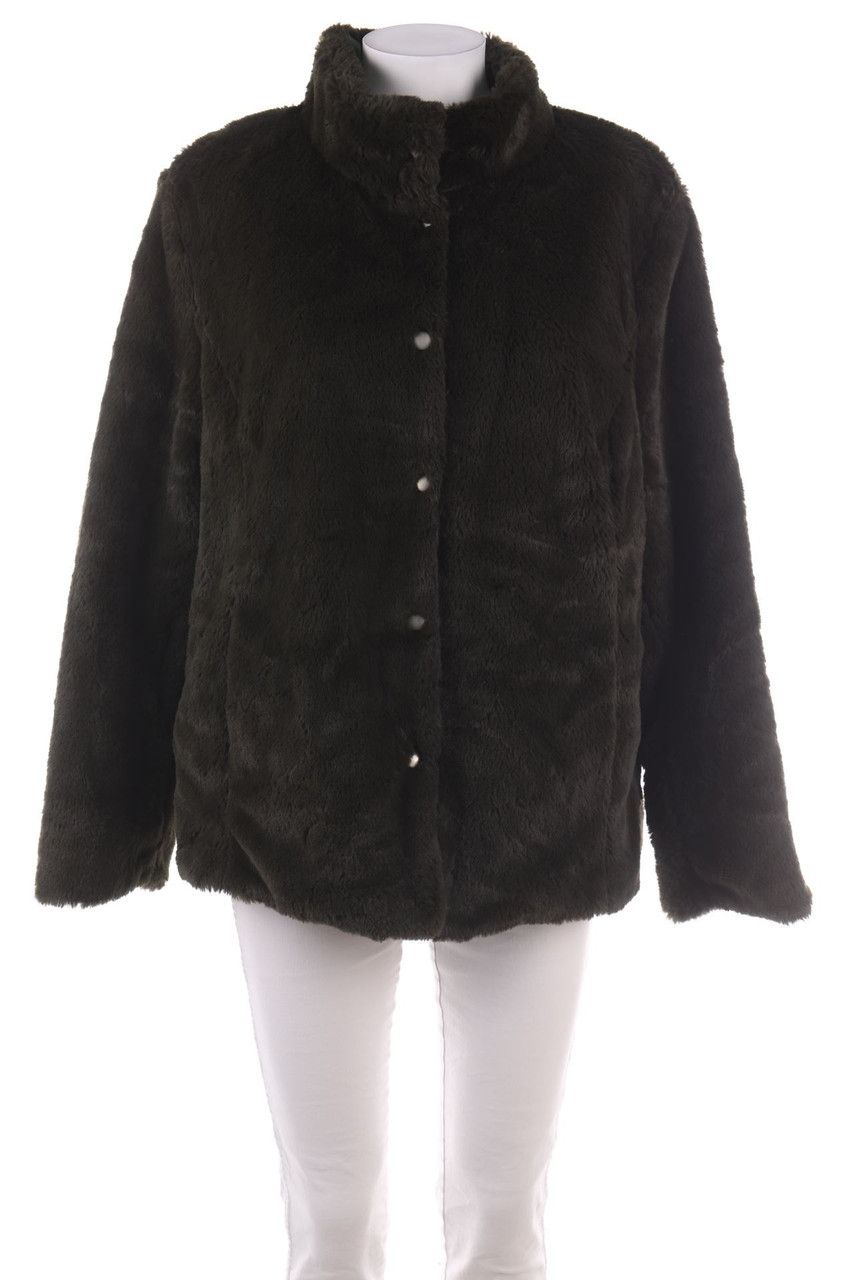 Ohne Label - Wende-Fake Fur-Jacke - D 44-46