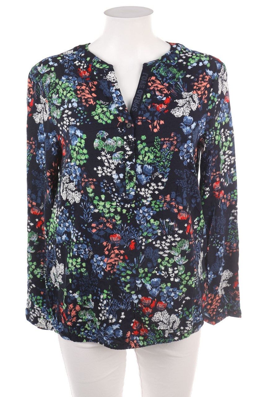 CECIL - Bluse mit Blumen-Print - D 44