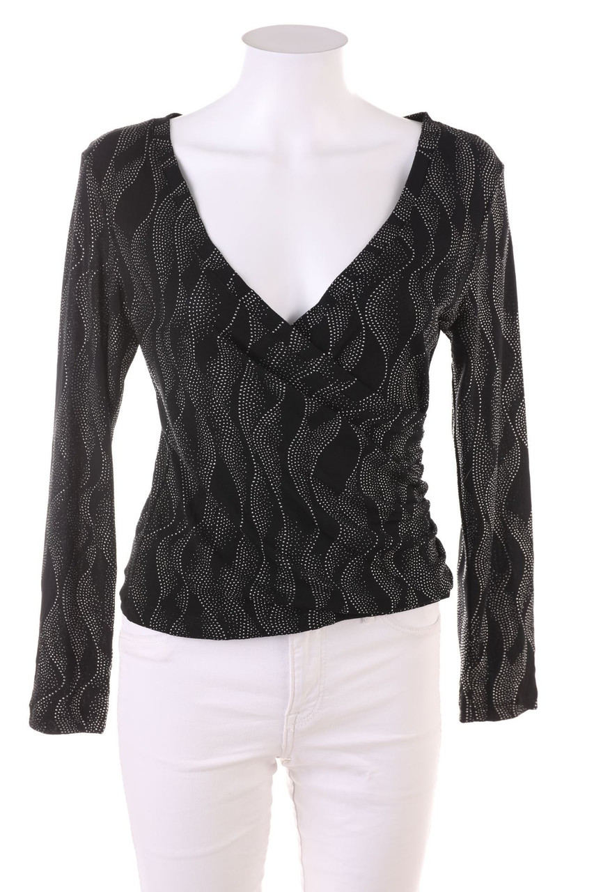 YUKA - Longsleeve-Shirt mit Applikationen - D 38