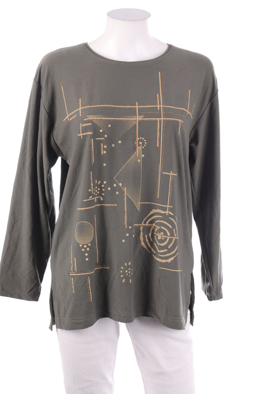 SECONDHAND - Longsleeve-Shirt mit Print - L