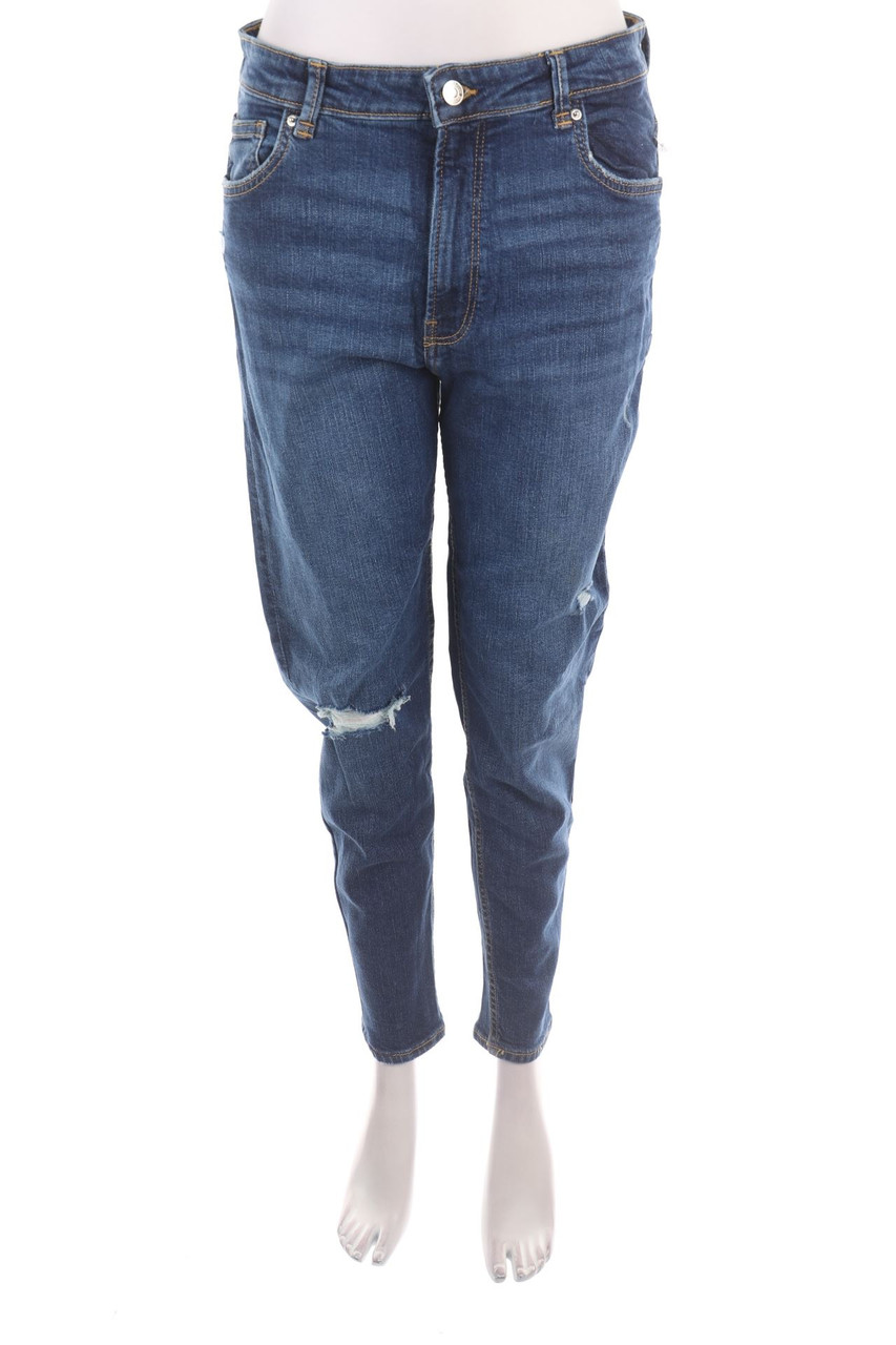 Bershka Denim - Distressed Skinny-Jeans - XL