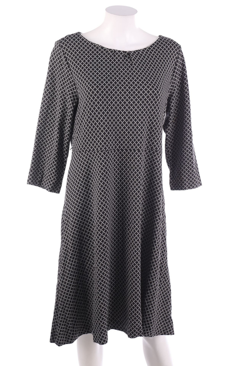 comma - Kleid mit langem Ärmel - 2XL