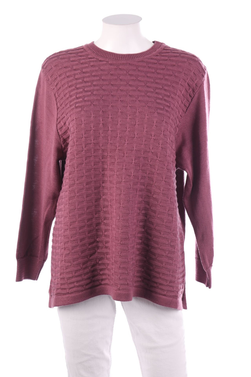 Ohne Label - Strick-Pullover mit Baumwolle - L