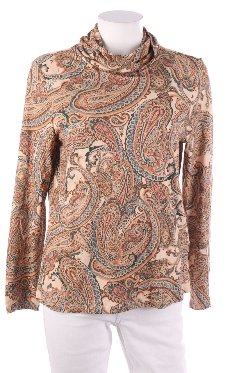 Mona - Longsleeve-Shirt mit Rollkragen - M