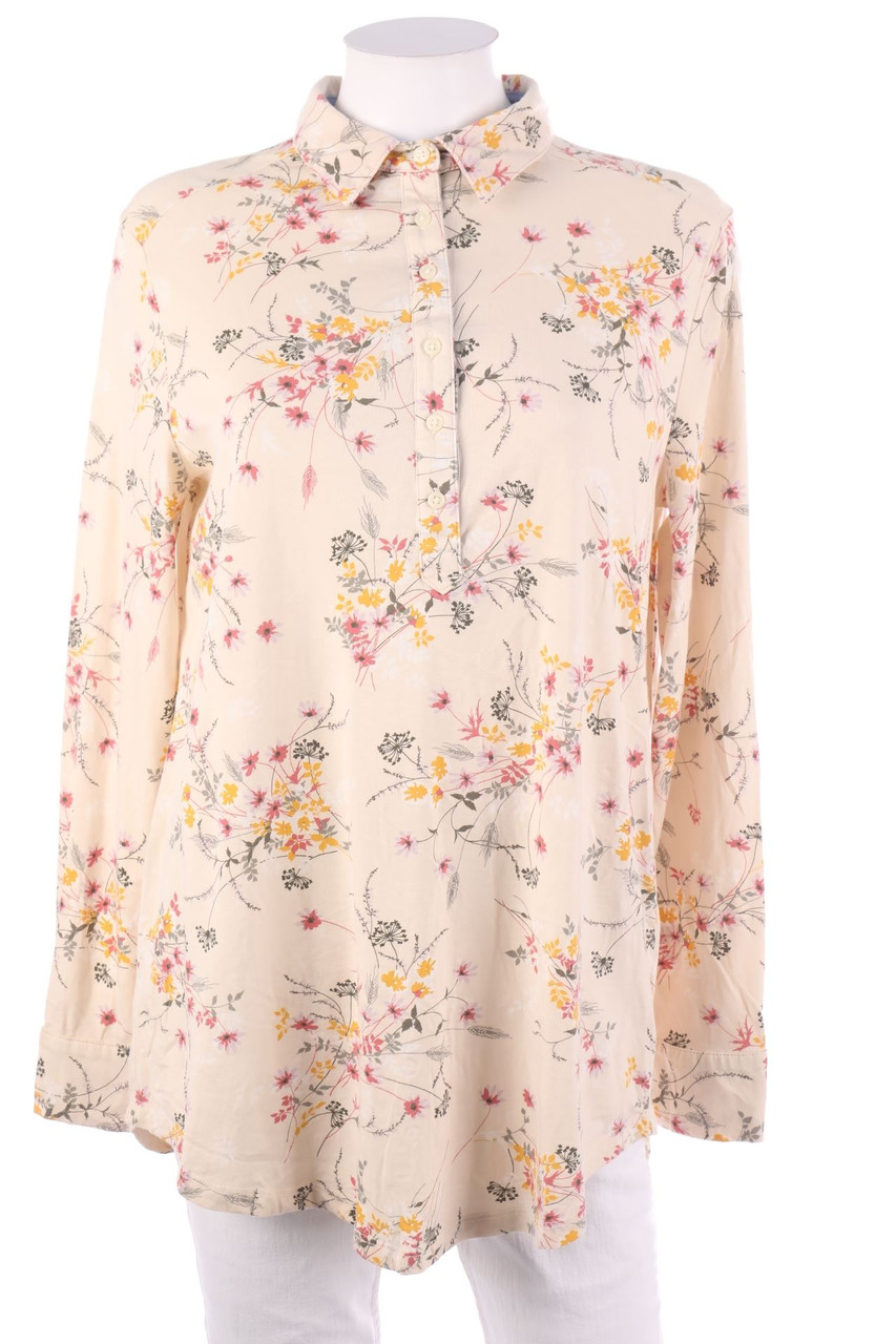 LANDS´END - Langarm-Polo-Shirt - M