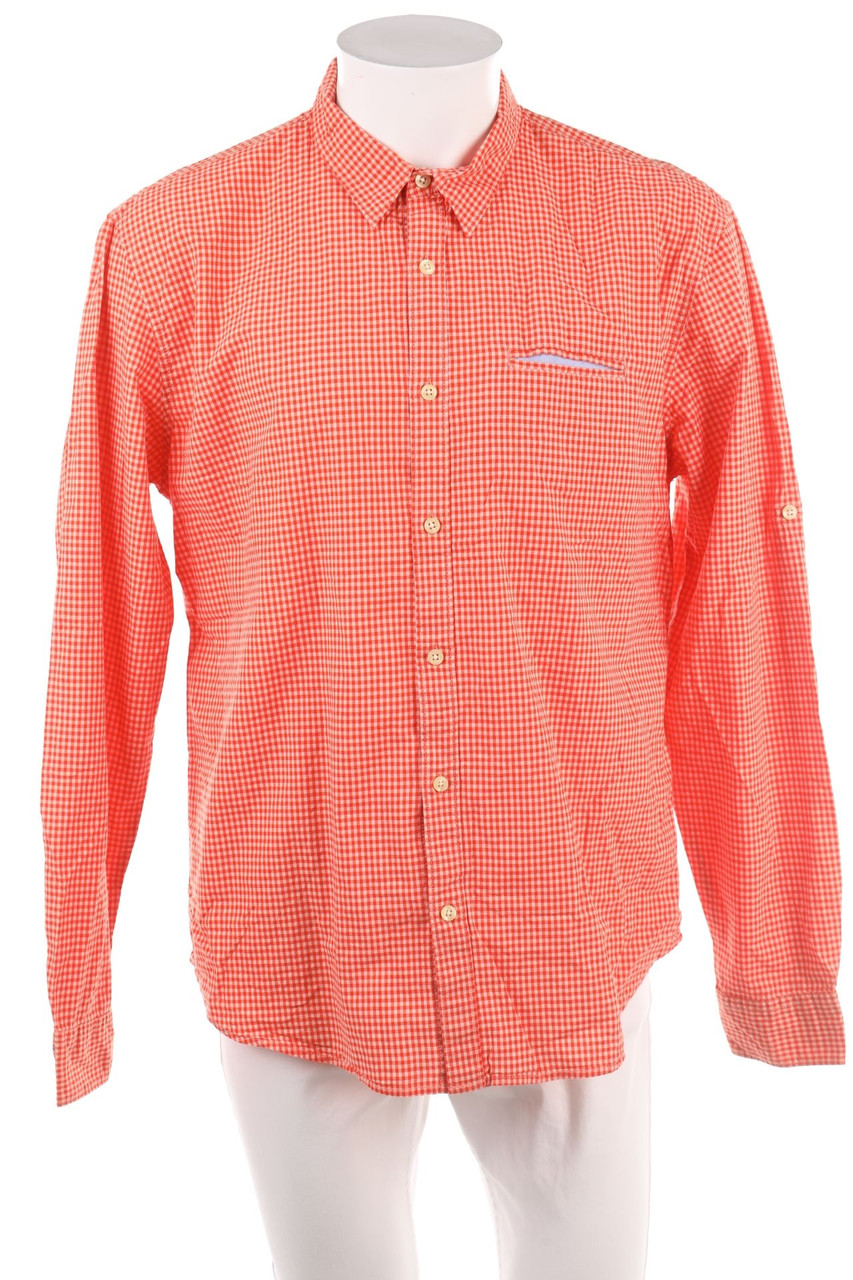 SMOG - kariertes Hemd aus Baumwolle - XL