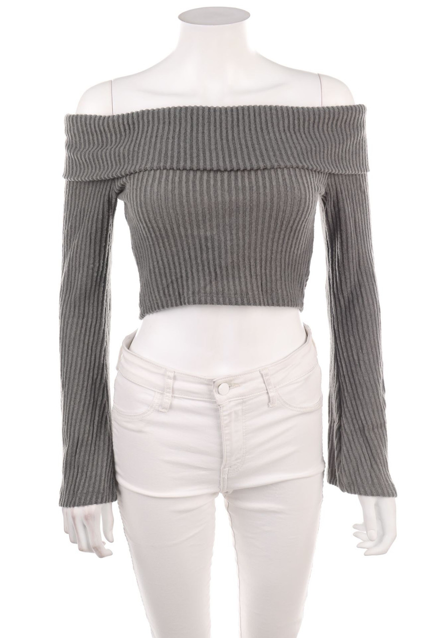 SHEIN - Cropped-Shirt - S