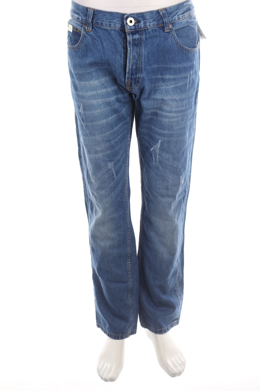Firetrap - Used Look Straight Cut Jeans - XL