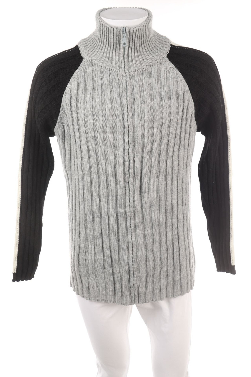 Ohne Label - Zipper-Cardigan - L