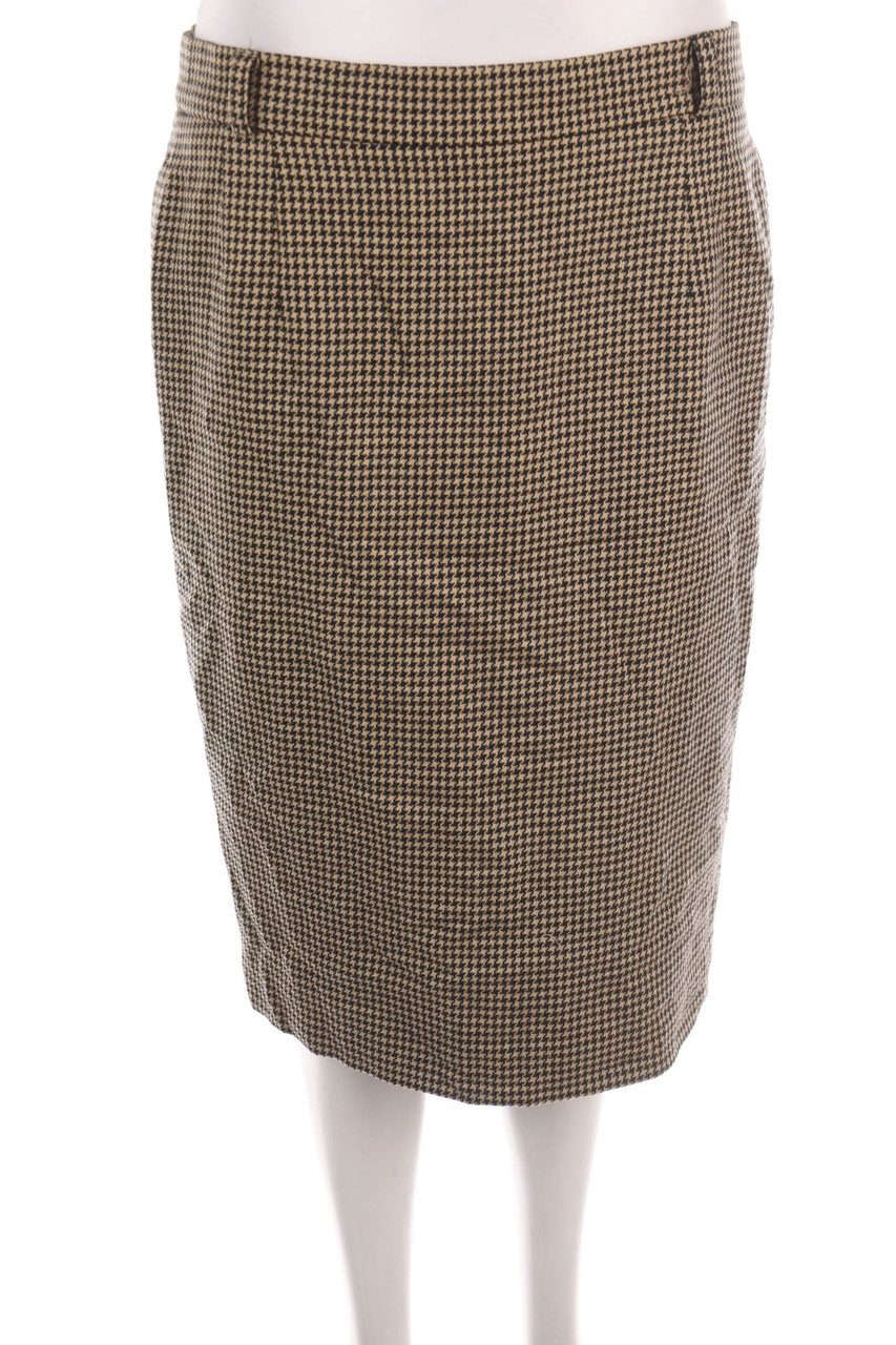 MADELEINE - Karo-Rock aus Wolle - 2XL