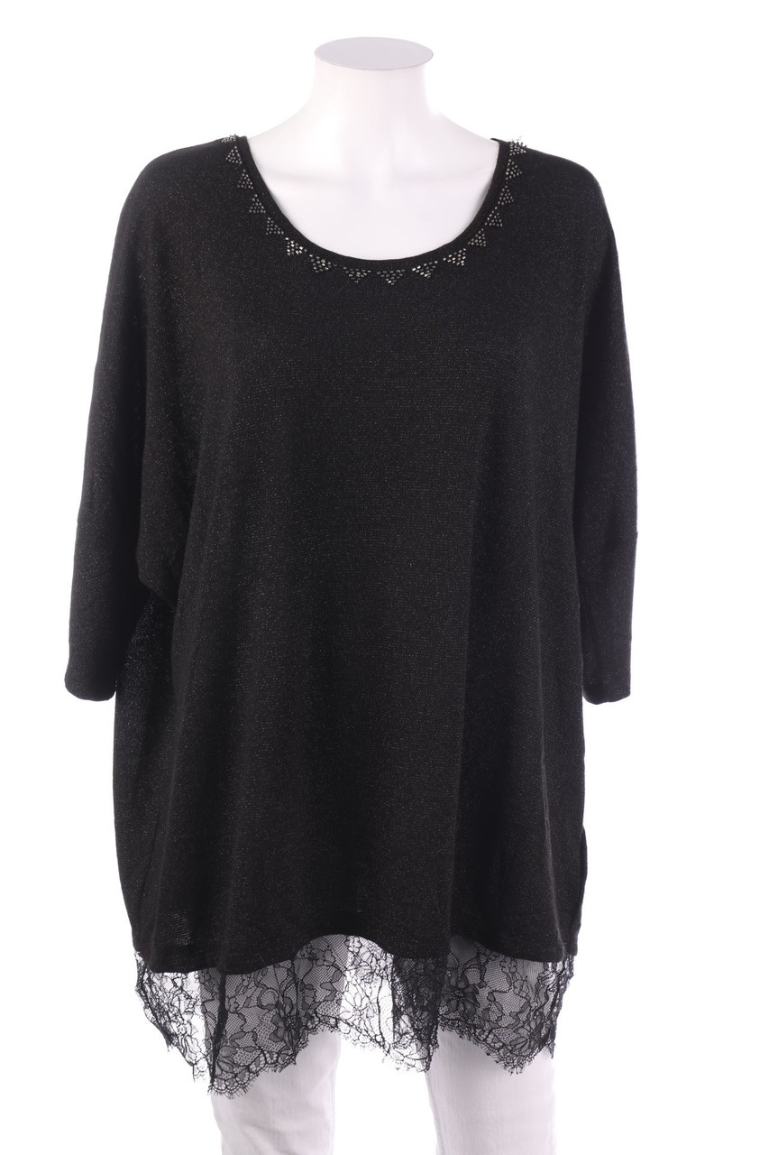 C&A - Kurzarm-Shirt mit Glitzer - 2XL