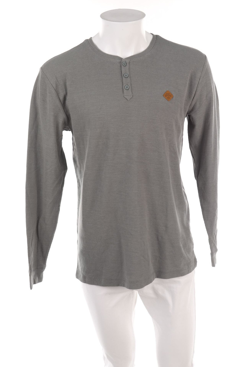 JEAN PASCALE - Longsleeve-Shirt aus Baumwolle - M