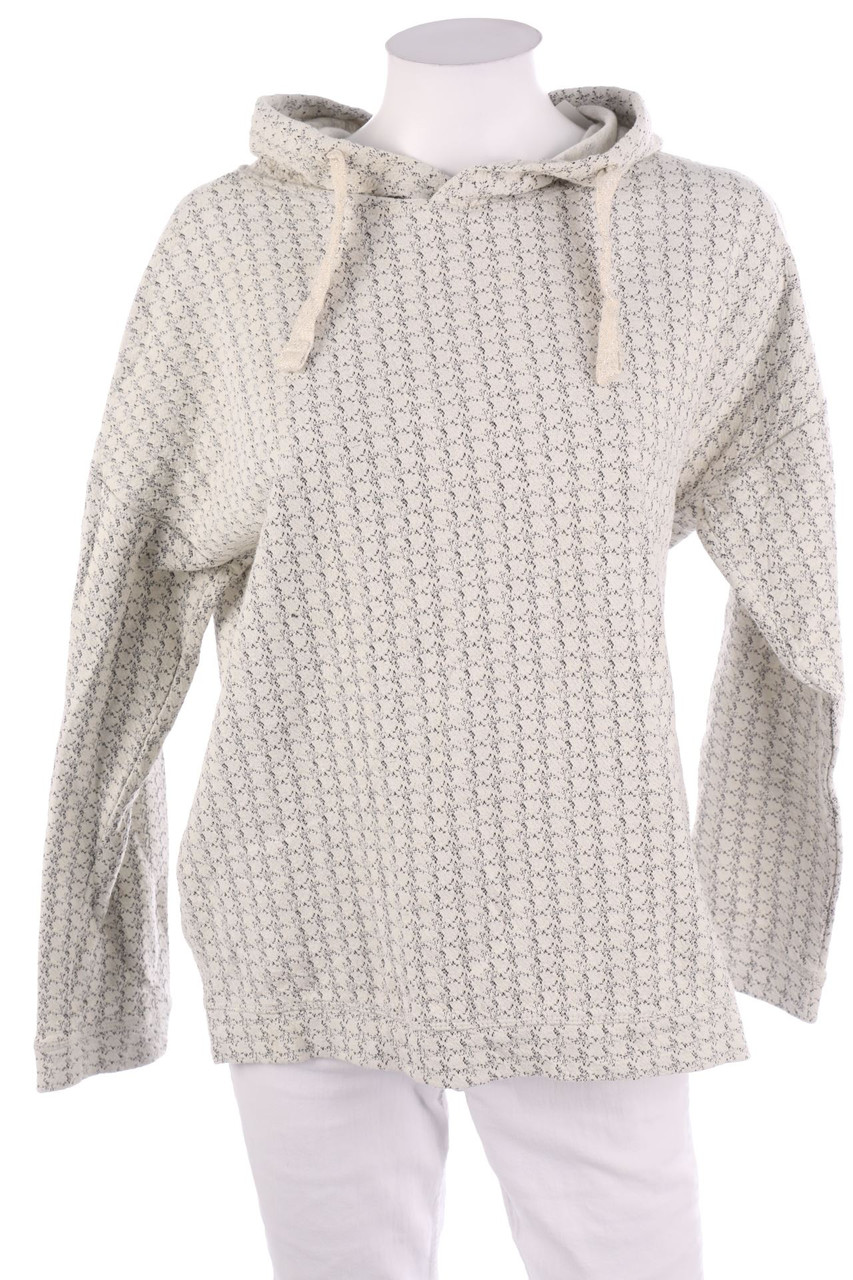 blue motion - Kapuzen-Pullover mit Muster - S