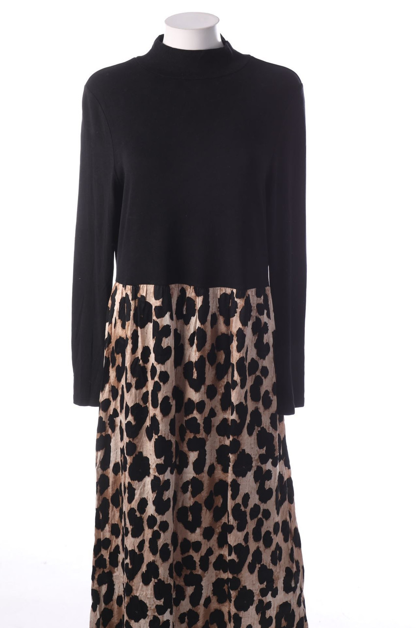 Street One - Maxi-Kleid mit Animal-Print - L