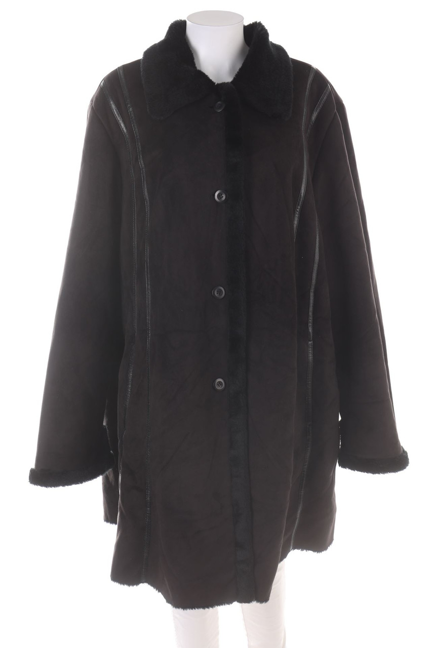 Ohne Label - Kunstledermantel - 54