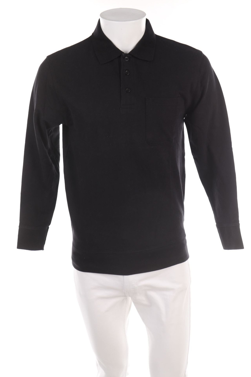 BEXLEYS - Longsleeve-Poloshirt aus Baumwolle - S