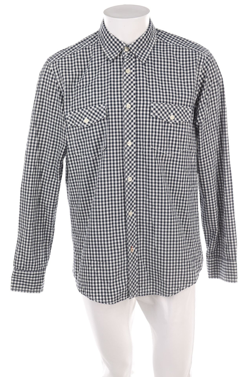 H&M - kariertes Hemd aus Baumwolle - L