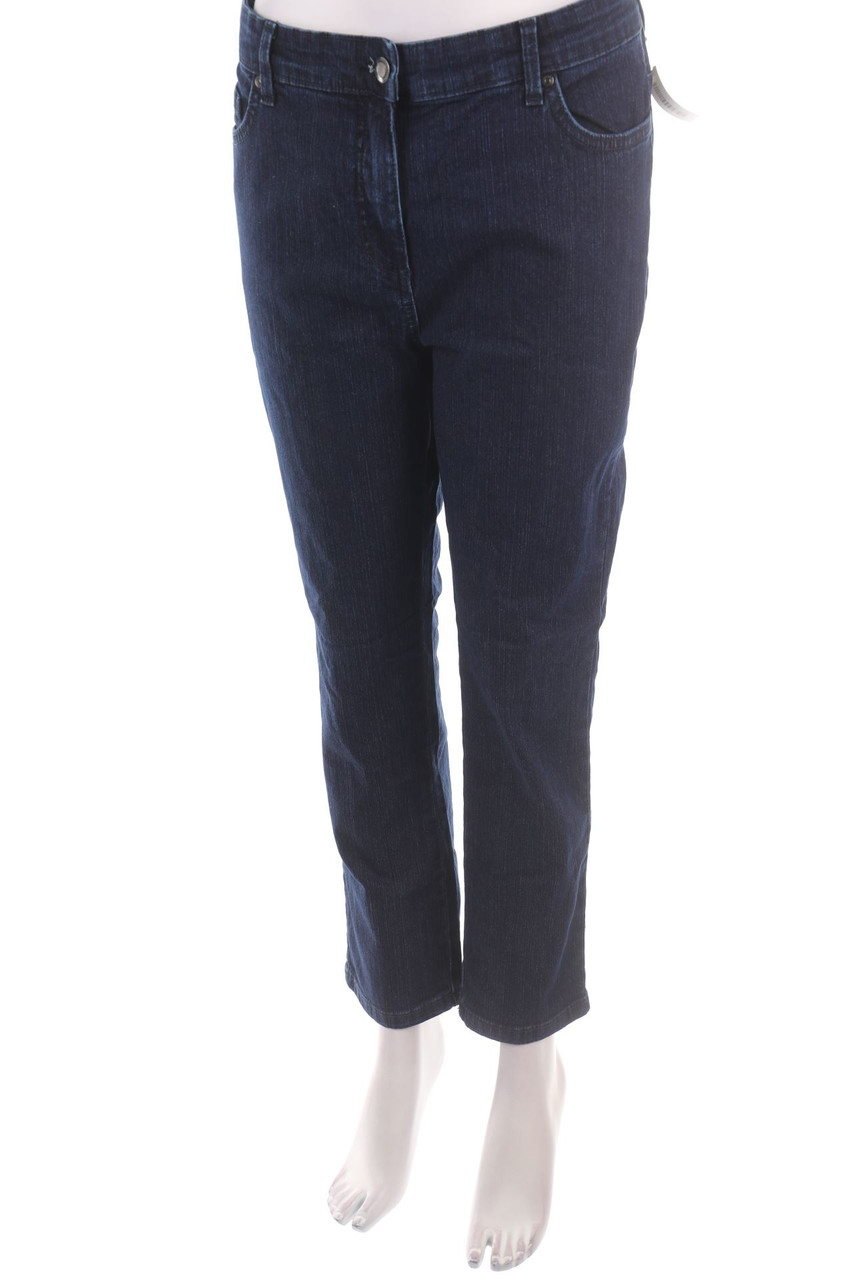 steilmann - Dark Denim Straight Cut Jeans - XL