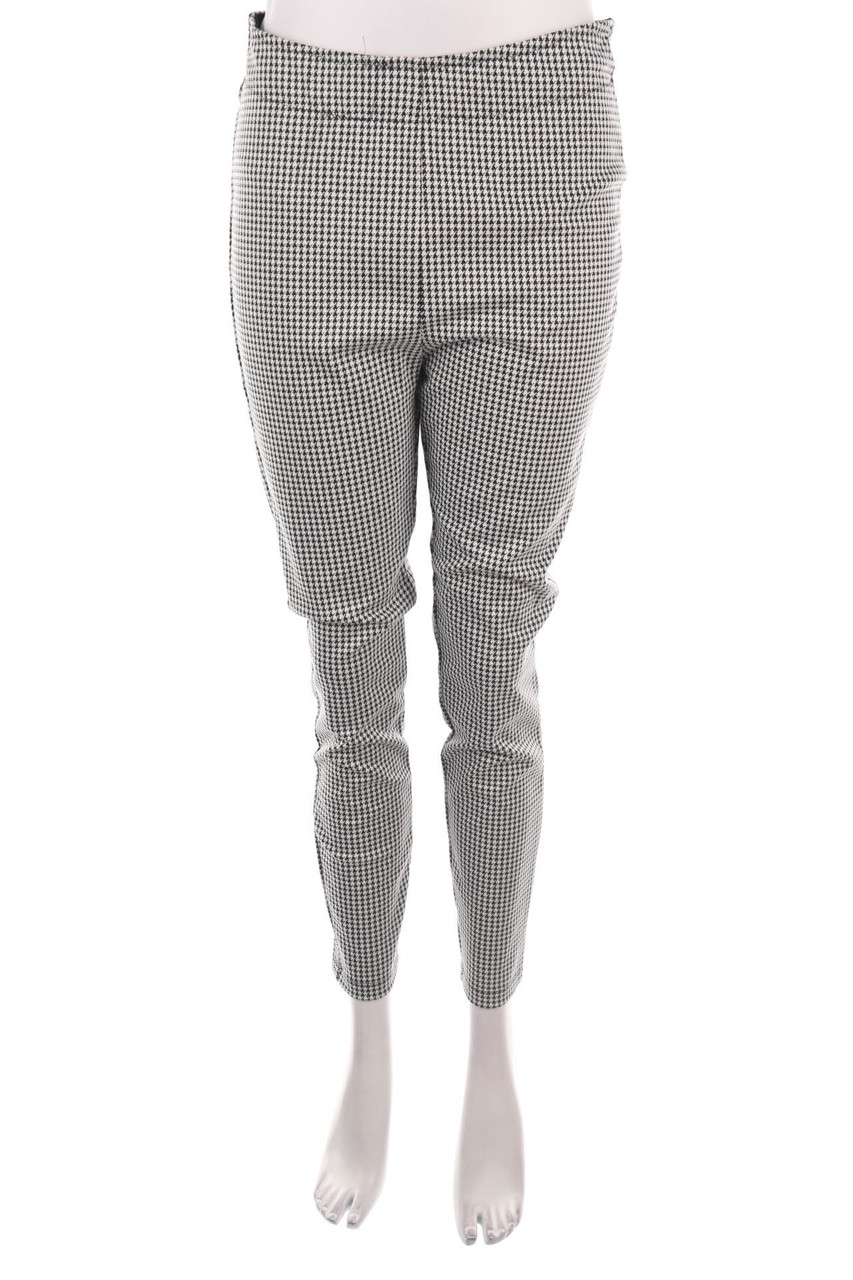 Ohne Label - Treggings mit Karo-Muster - M