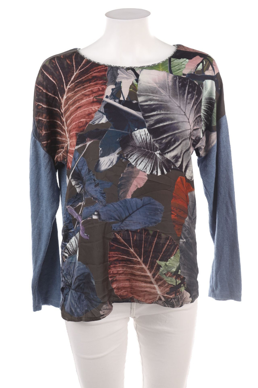 TAIFUN - Longsleeve-Shirt mit Print - M