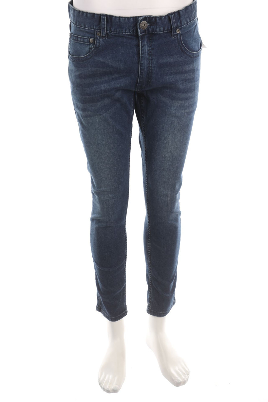 INC INTERNATIONAL CONCEPTS - Dark Denim Skinny-Jeans - L