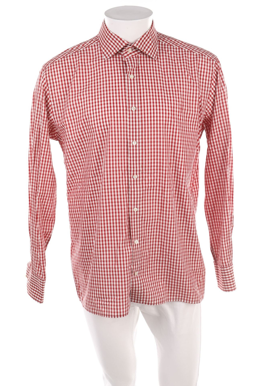 eterna - kariertes Hemd - L