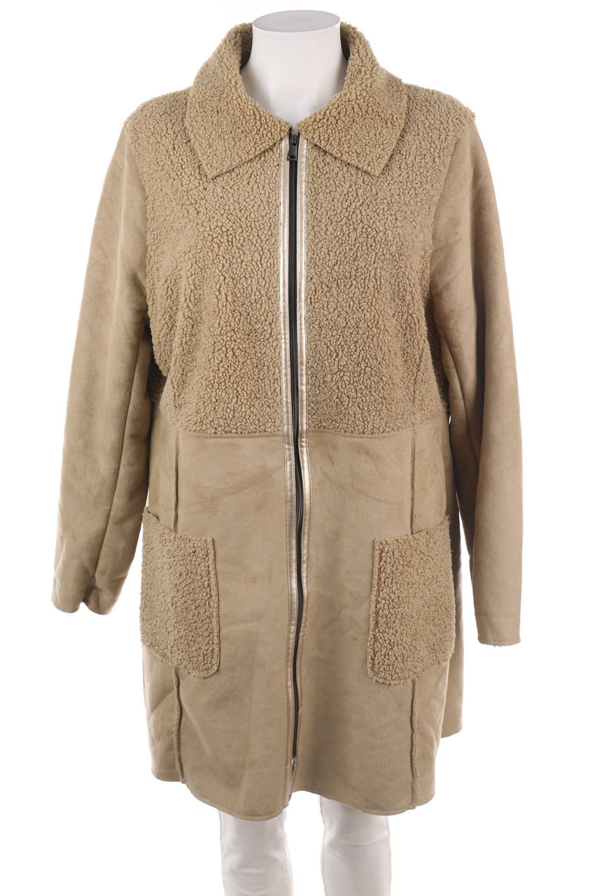 Laura Torelli - Fake Fur-Mantel - M