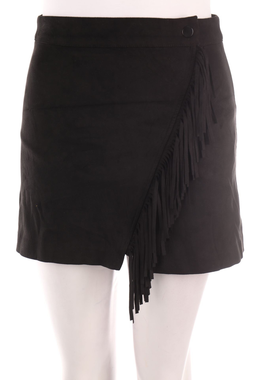 ZARA - Faux Leather-Mini-Rock - XS