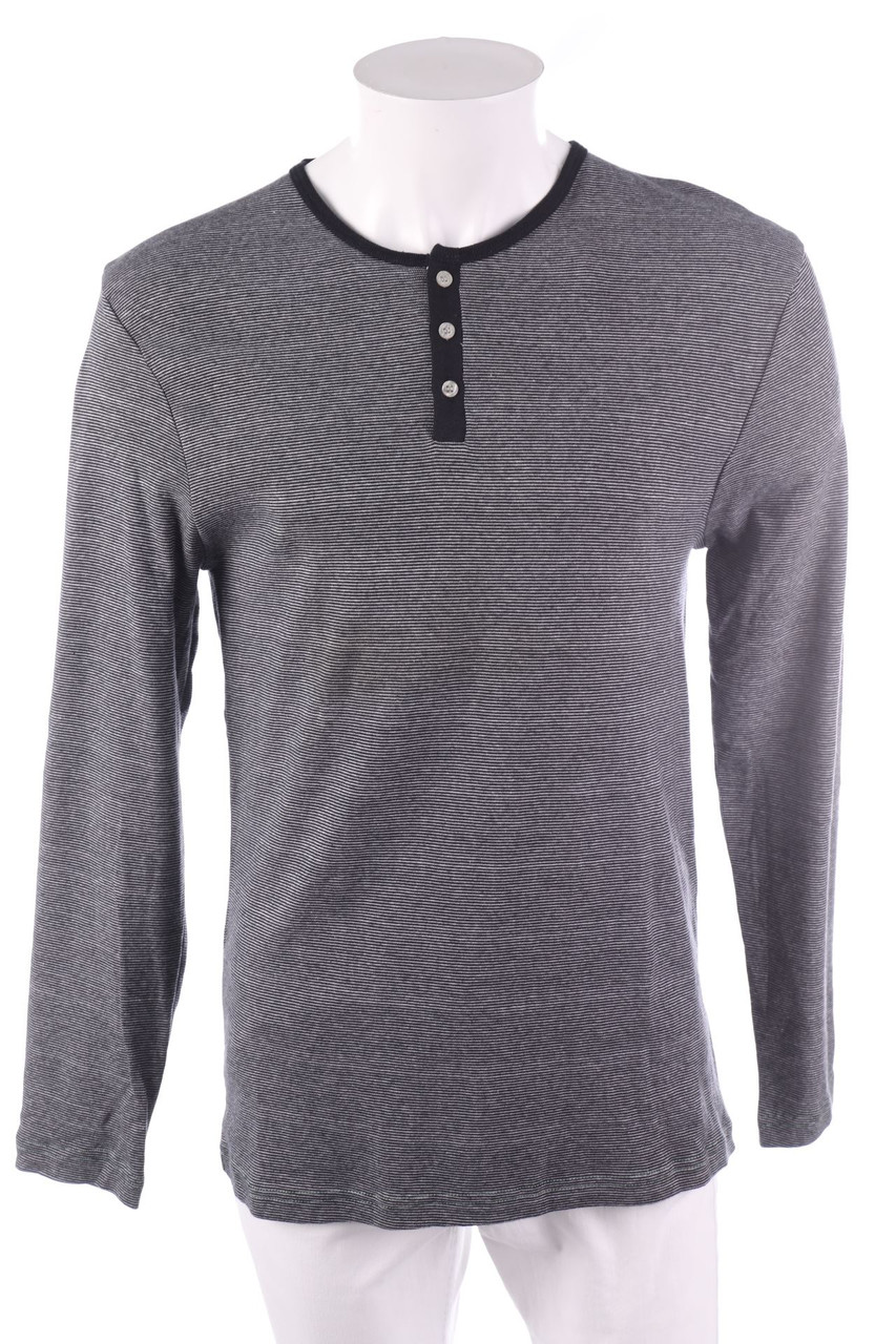 TCHIBO - Longsleeve-Shirt mit Knöpfen - XL